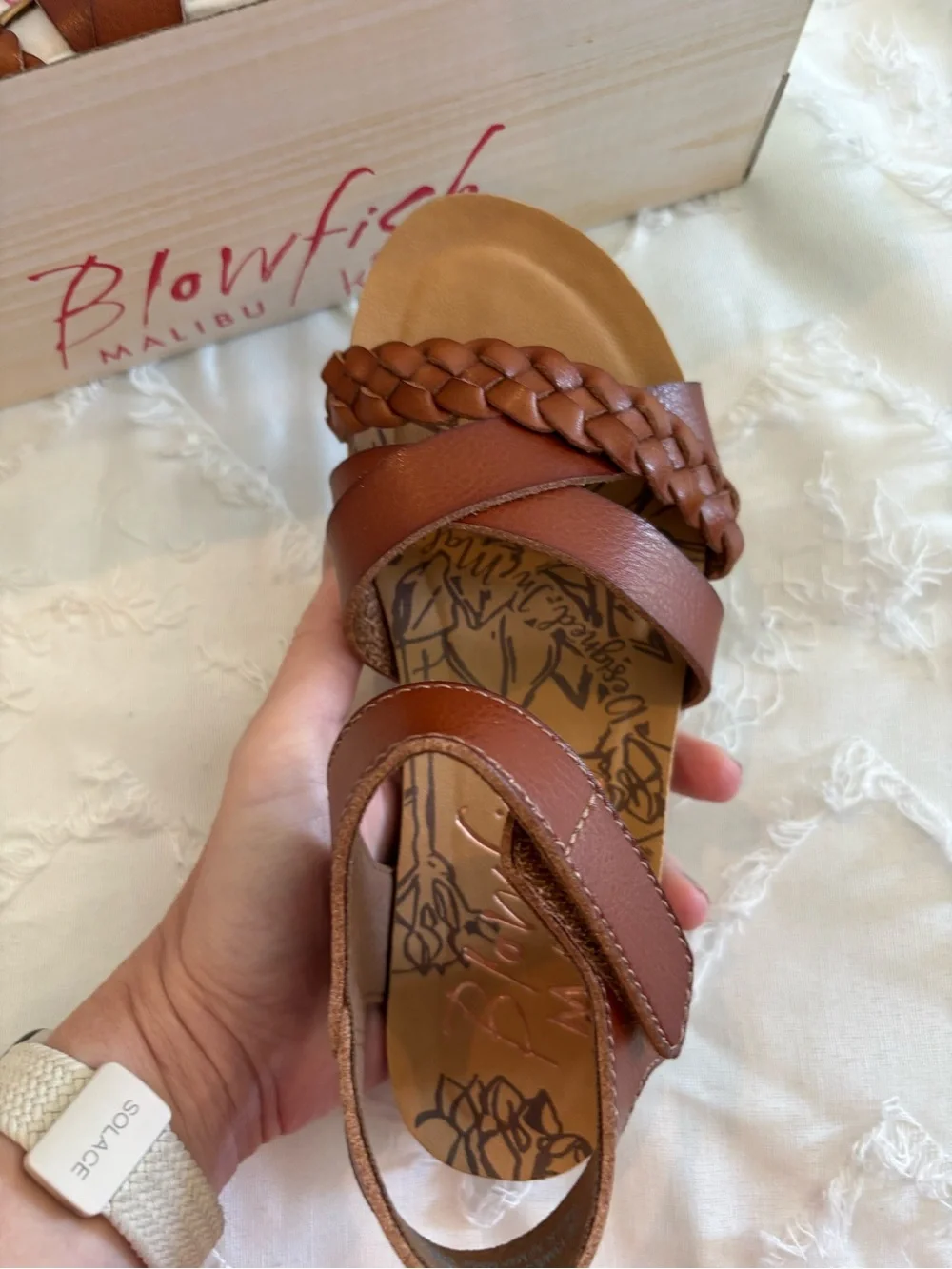 Blowfish Kids Brown Strappy Sandals
